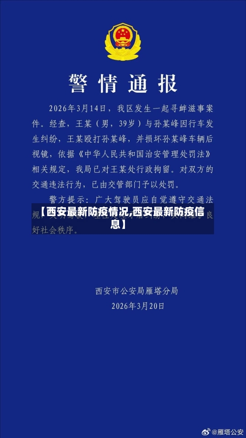 【西安最新防疫情况,西安最新防疫信息】-第1张图片