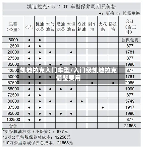 凯迪拉克入门车型/入门级凯迪拉克借鉴费用-第1张图片