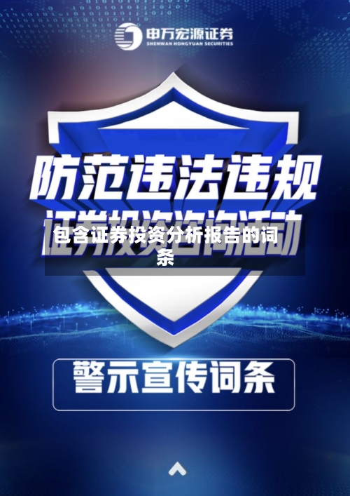 包含证券投资分析报告的词条-第2张图片