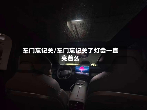 车门忘记关/车门忘记关了灯会一直亮着么-第3张图片