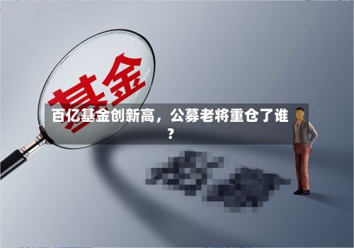 百亿基金创新高，公募老将重仓了谁？-第2张图片