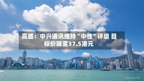 高盛：中兴通讯维持“中性”评级 目标价降至37.5港元-第2张图片