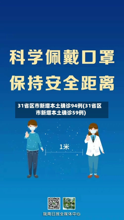 31省区市新增本土确诊94例(31省区市新增本土确诊59例)-第2张图片