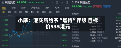 小摩：港交所给予“增持”评级 目标价535港元-第2张图片