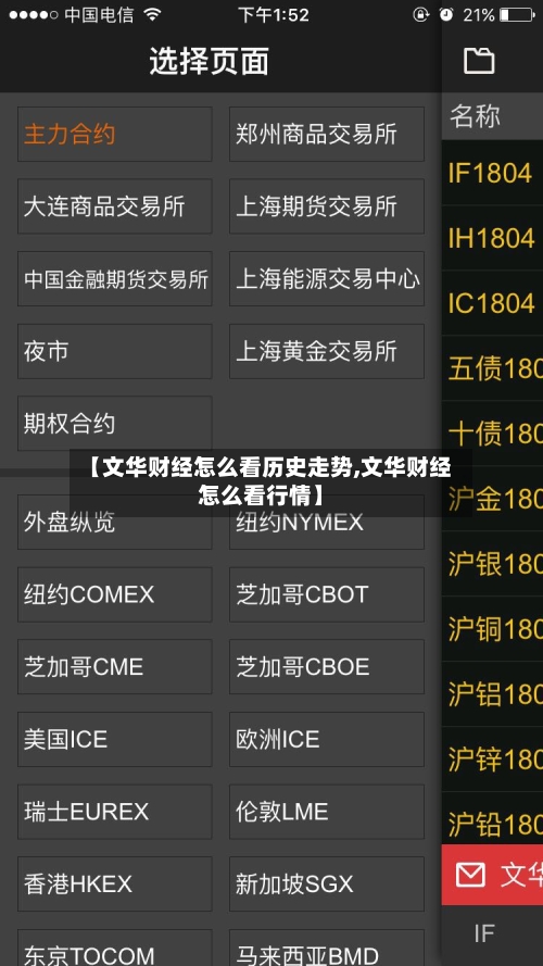 【文华财经怎么看历史走势,文华财经怎么看行情】-第1张图片