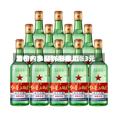 酒价内参5月6日费用发布：水晶剑南春上涨3元-第1张图片