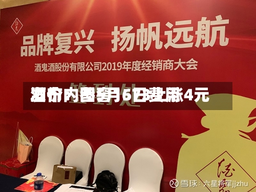 酒价内参5月6日费用发布：国窖1573上涨4元-第1张图片