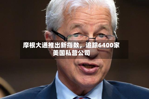 摩根大通推出新指数，追踪6400家美国私营公司-第3张图片