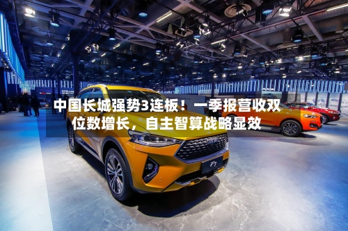 中国长城强势3连板！一季报营收双位数增长，自主智算战略显效-第3张图片