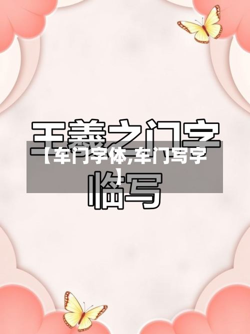 【车门字体,车门写字】-第1张图片