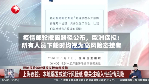 疫情邮轮撤离路径公布	，欧洲疾控：所有人员下船时均视为高风险密接者-第3张图片