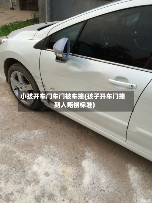 小孩开车门车门被车撞(孩子开车门撞到人赔偿标准)-第2张图片