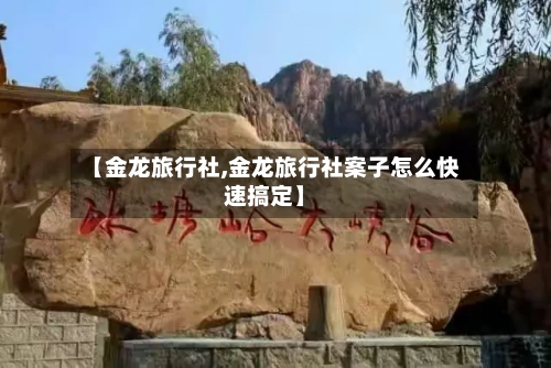 【金龙旅行社,金龙旅行社案子怎么快速搞定】-第3张图片