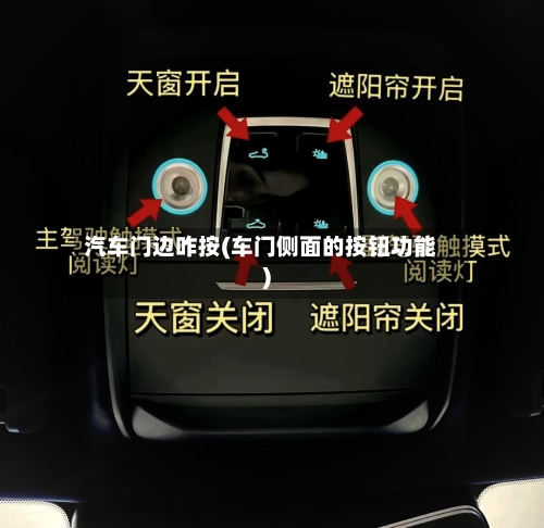 汽车门边咋按(车门侧面的按钮功能)-第1张图片