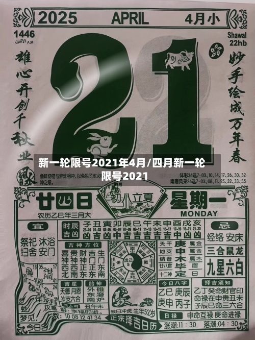 新一轮限号2021年4月/四月新一轮限号2021-第3张图片