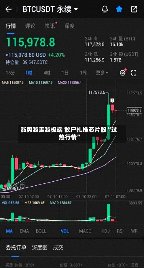 涨势越走越极端 散户扎堆芯片股“过热行情”-第2张图片