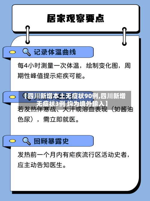 【四川新增本土无症状90例,四川新增无症状3例 均为境外输入】-第2张图片