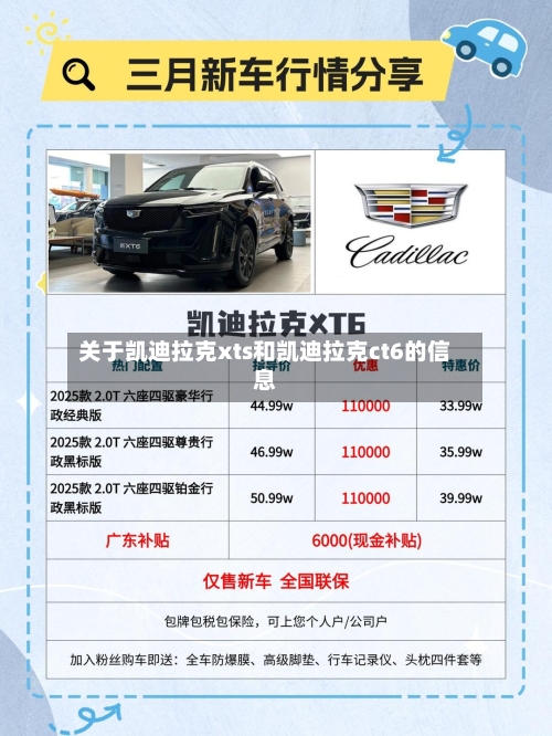 关于凯迪拉克xts和凯迪拉克ct6的信息-第3张图片