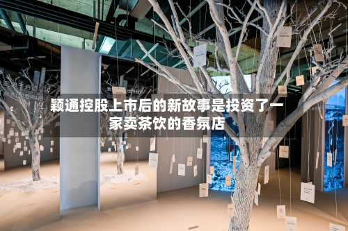 颖通控股上市后的新故事是投资了一家卖茶饮的香氛店-第2张图片