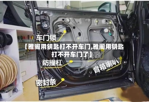 【雅阁用钥匙打不开车门,雅阁用钥匙打不开车门了】-第1张图片