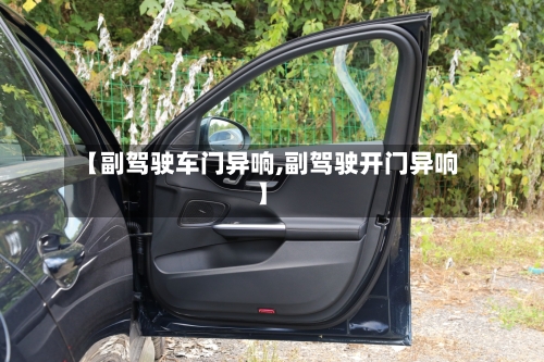 【副驾驶车门异响,副驾驶开门异响】-第1张图片