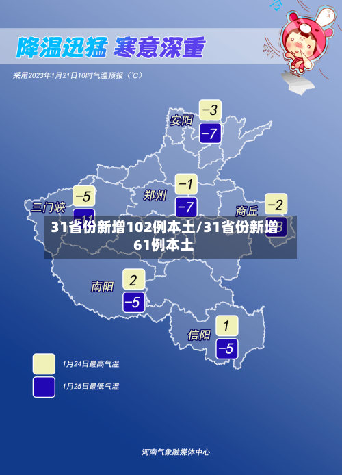 31省份新增102例本土/31省份新增61例本土-第1张图片
