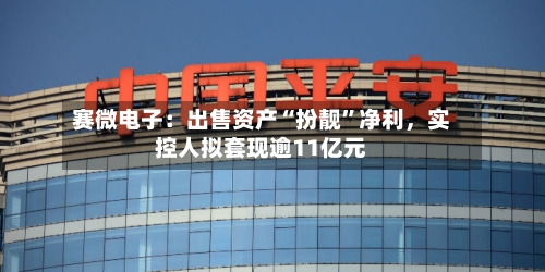 赛微电子：出售资产“扮靓	”净利，实控人拟套现逾11亿元-第1张图片