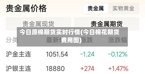 今日原棉期货实时行情(今日棉花期货费用图)-第1张图片