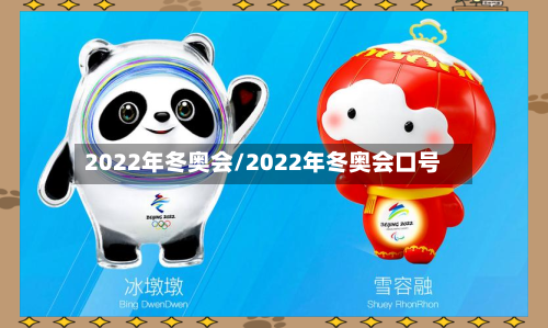 2022年冬奥会/2022年冬奥会口号-第2张图片