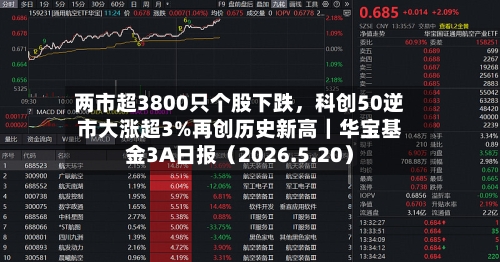 两市超3800只个股下跌，科创50逆市大涨超3%再创历史新高｜华宝基金3A日报（2026.5.20）-第1张图片