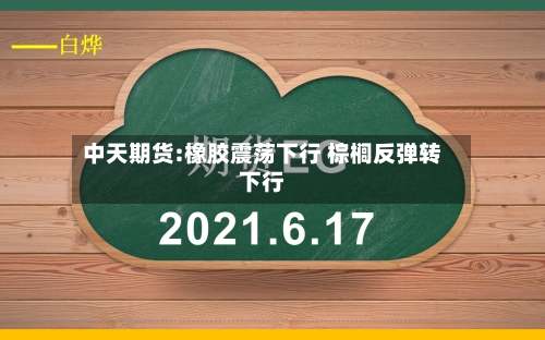 中天期货:橡胶震荡下行 棕榈反弹转下行-第3张图片