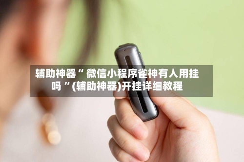 辅助神器“ 微信小程序雀神有人用挂吗 	”(辅助神器)开挂详细教程-第2张图片