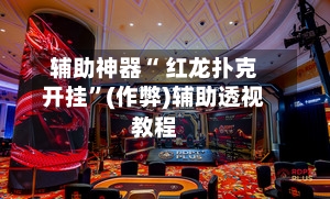 辅助神器“ 红龙扑克开挂”(作弊)辅助透视教程-第2张图片