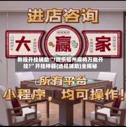 教程开挂辅助“?微乐福州麻将万能开挂?”开挂神器{透视辅助}全揭秘-第1张图片