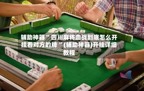辅助神器“ 四川麻将血战到底怎么开挂看对方的牌 ”(辅助神器)开挂详细教程-第2张图片