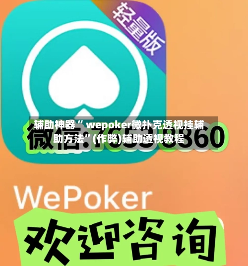 辅助神器“ wepoker微扑克透视挂辅助方法	”(作弊)辅助透视教程-第1张图片