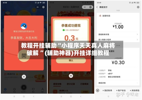 教程开挂辅助“小程序天天真人麻将破解 ”(辅助神器)开挂详细教程-第1张图片