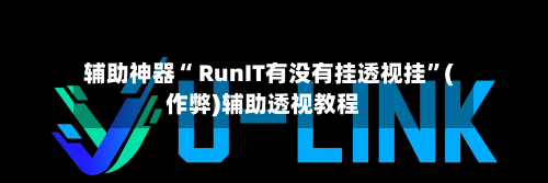 辅助神器“ RunIT有没有挂透视挂”(作弊)辅助透视教程-第2张图片