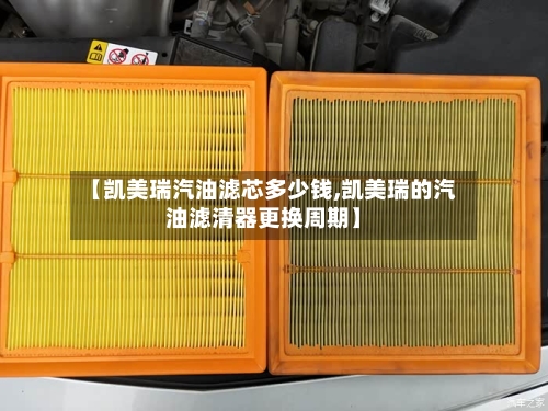 【凯美瑞汽油滤芯多少钱,凯美瑞的汽油滤清器更换周期】-第1张图片